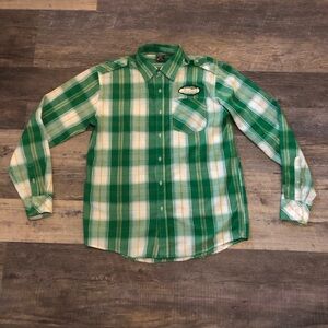 AVIREX Long Sleeve Men’s Shirt Plaid M EUC